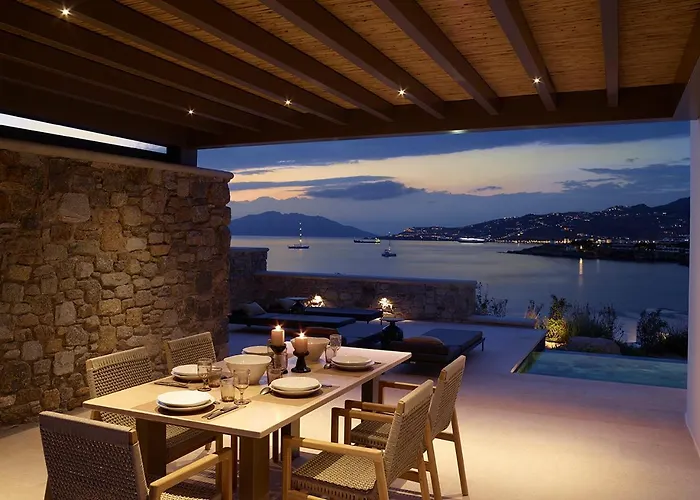 ヴィラ Bonzoe & Mykonos Town